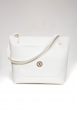 AMNESIA Shopper táska fehér