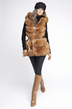  AMNESIA Furry vest
