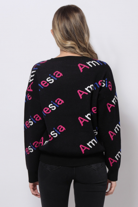  AMNESIA Knitted sweater