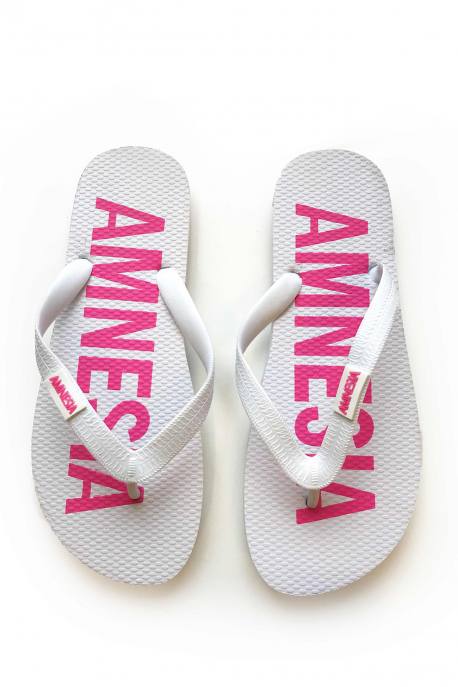 AMNESIA Papucs Fehér/Pink
