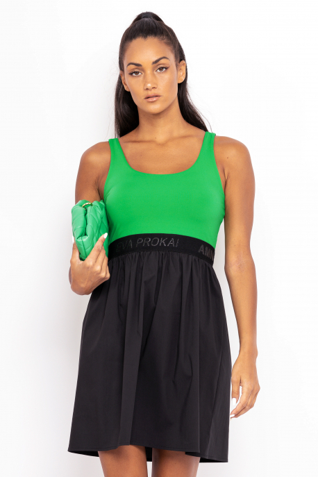 AMNESIA Jubilo ruha zöld/fekete