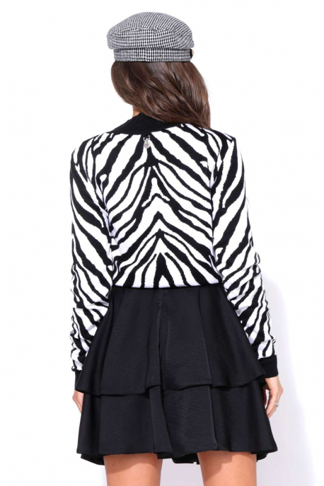  AMNESIA Zebra sweater