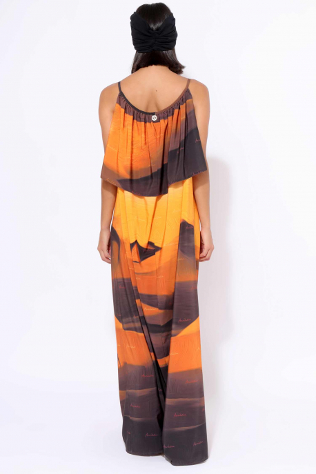 AMNESIA Dramadan ruha narancs/fekete-2