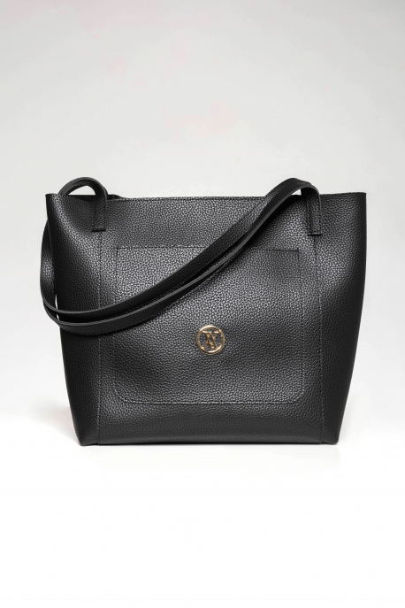 AMNESIA Shopper táska fekete