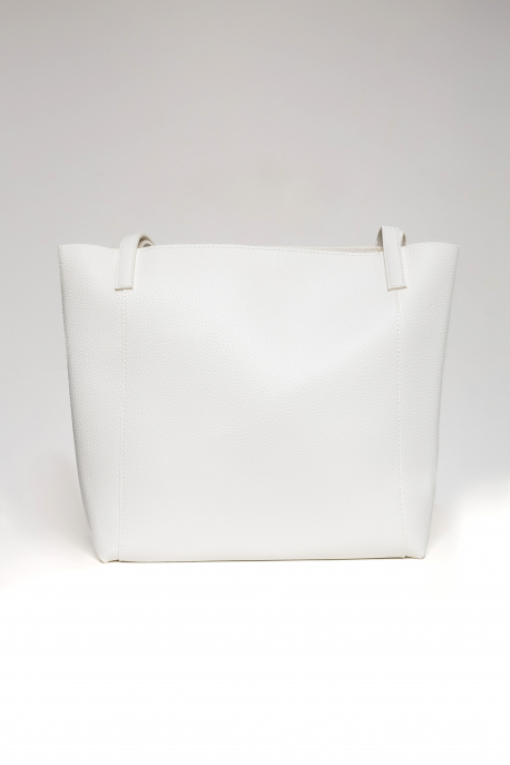 AMNESIA Shopper táska fehér-2