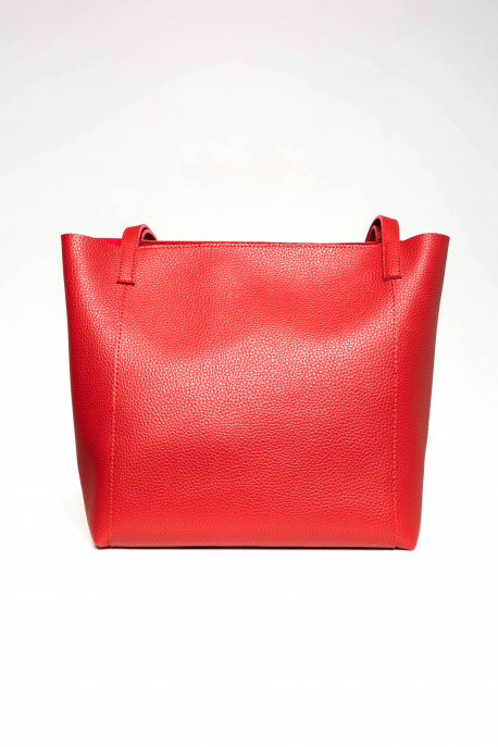 AMNESIA Shopper táska piros-2