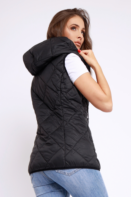  AMNESIA Short hooded vest