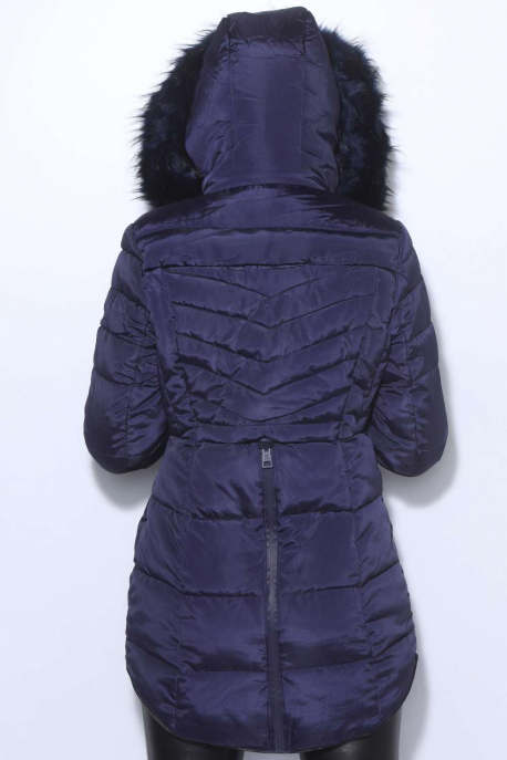  AMNESIA Back zipper jacket