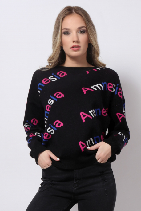  AMNESIA Knitted sweater