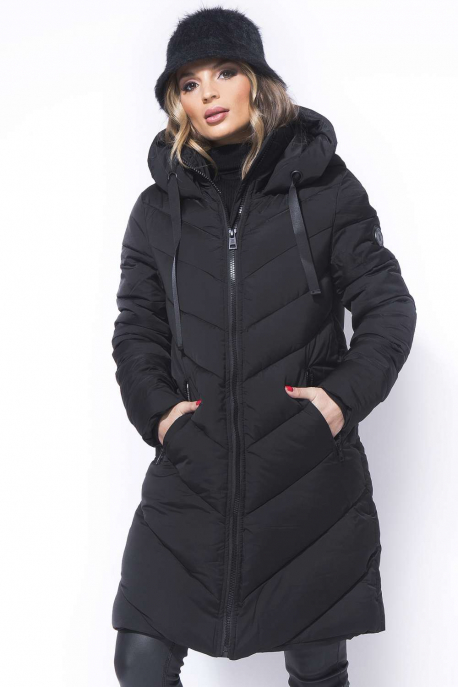  AMNESIA long quilted coat