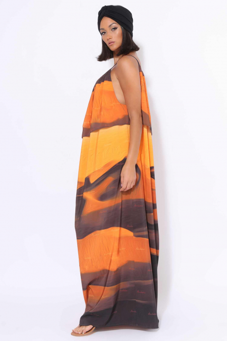 AMNESIA Dramadan ruha narancs/fekete-1