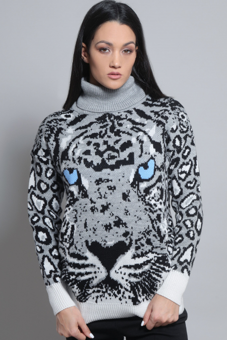  AMNESIA Panther sweater