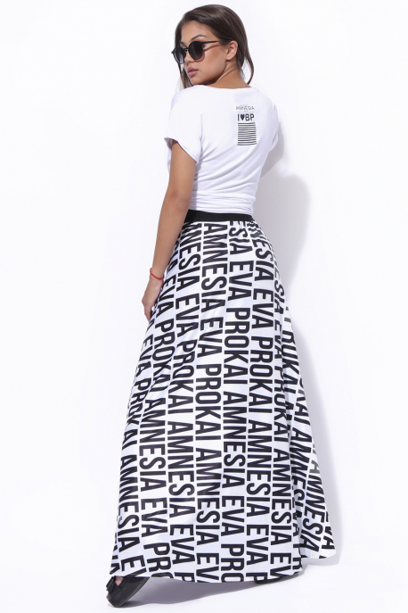  AMNESIA Zebra skirt