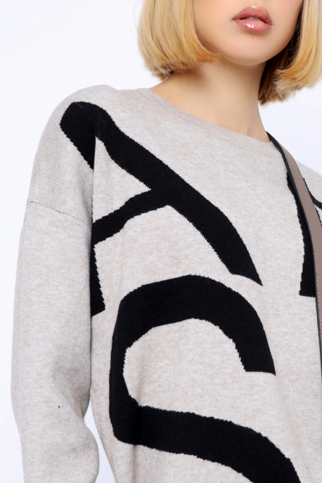  AMNESIA Long sweater