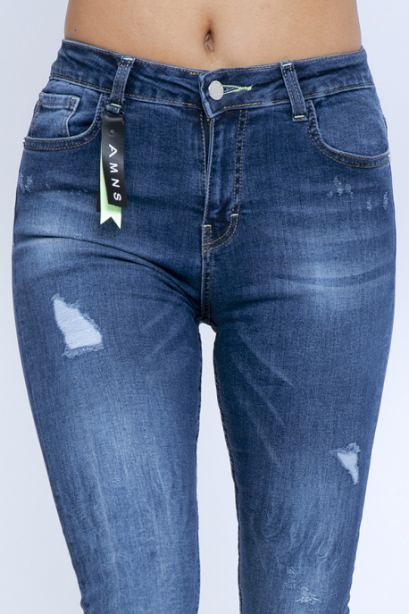  AMNESIA Jeans with logo