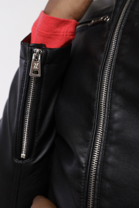  AMNESIA Leather jacket