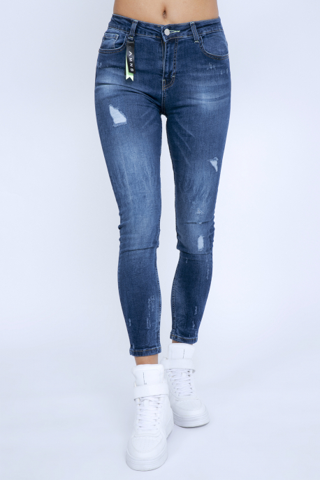  AMNESIA Jeans with logo