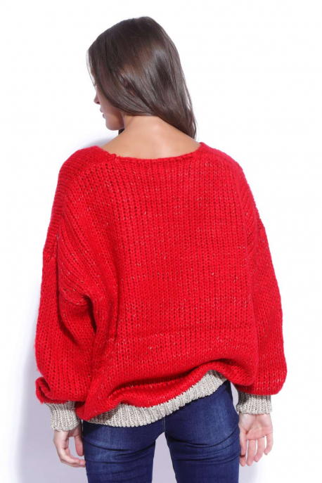  AMNESIA Rulex yoke sweater