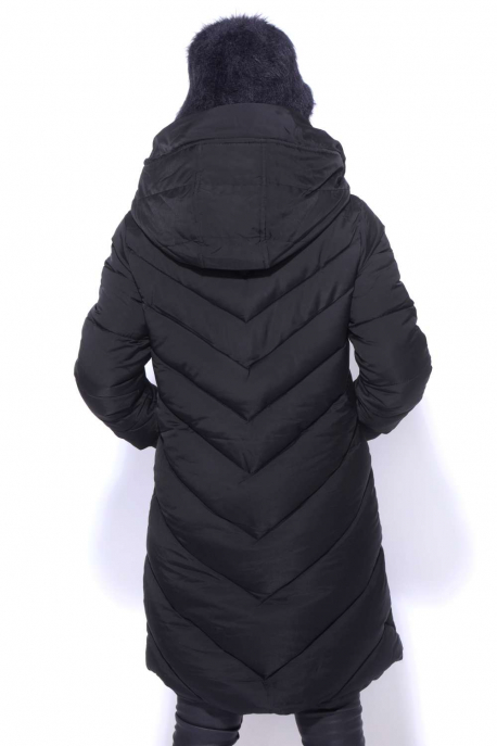  AMNESIA long quilted coat