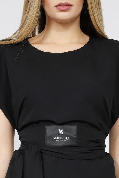 AMNESIA Line ruha fekete-2