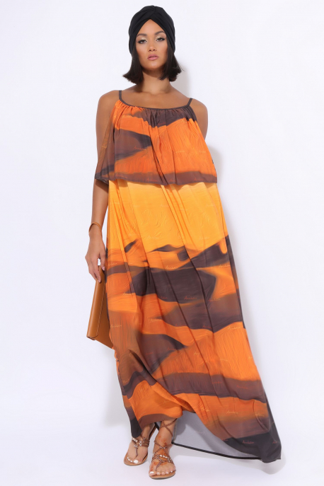 AMNESIA Dramadan ruha narancs/fekete