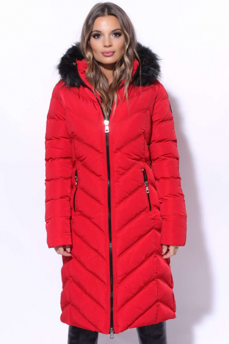  AMNESIA V quilted long coat