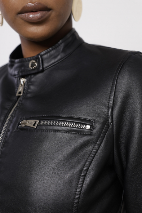  AMNESIA Leather jacket